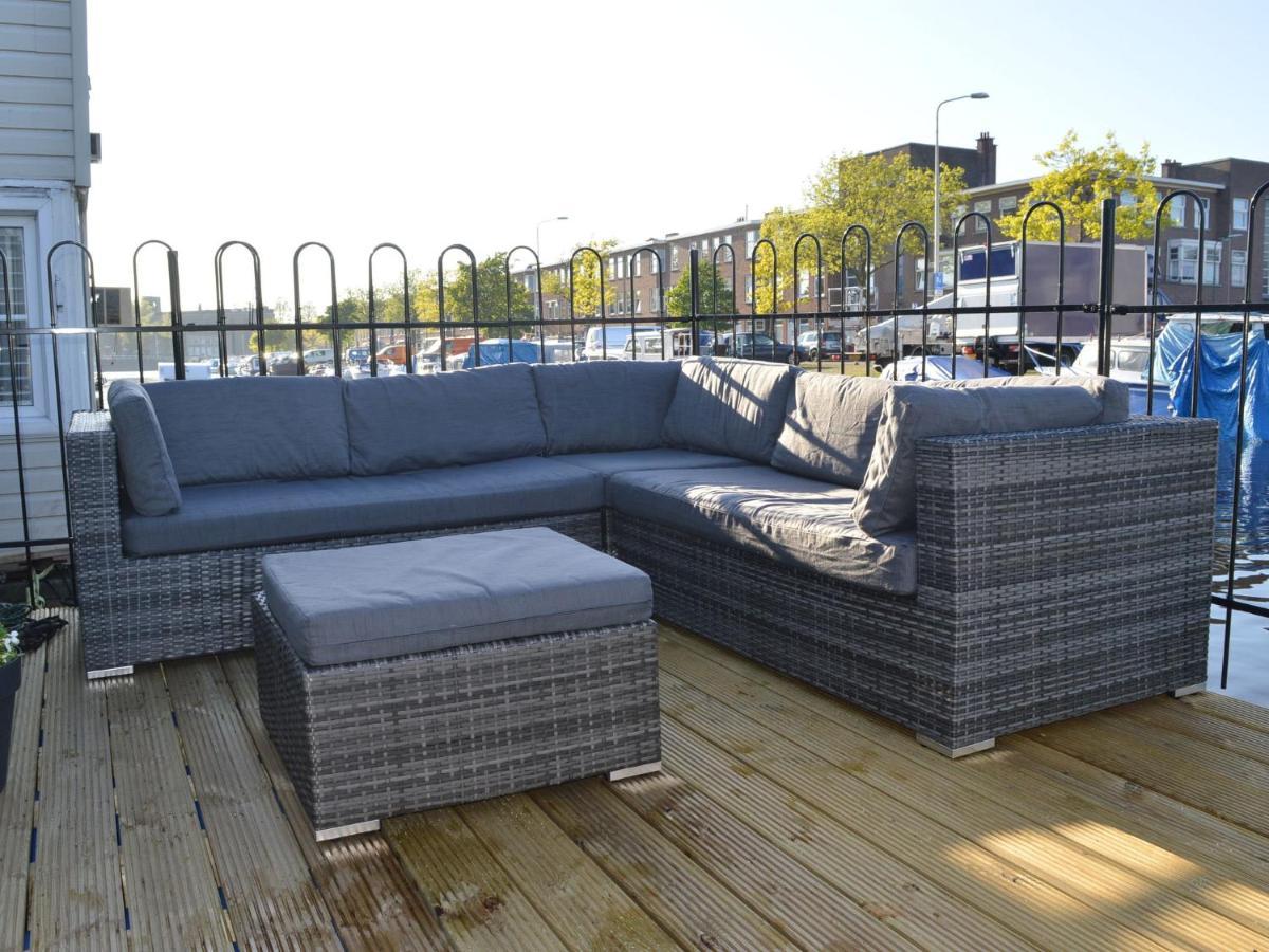 Hotel Beautiful Houseboat With Terrace Jacuzzi Haag Exteriér fotografie